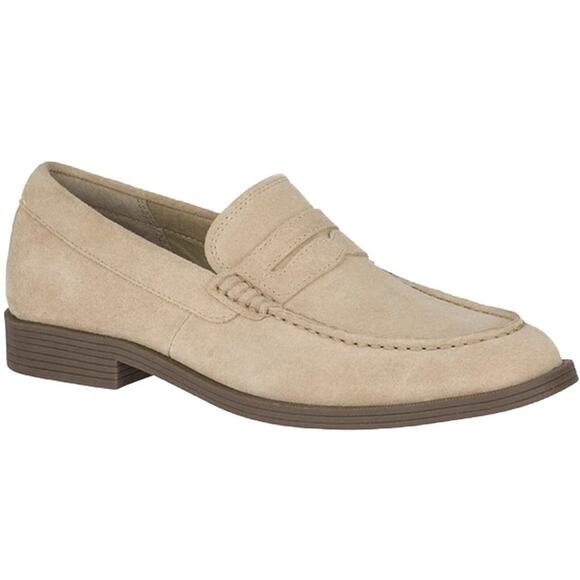 Sperry Manchester Penny Loafers Sand Mens Suede Leather Office Preppy main image 9